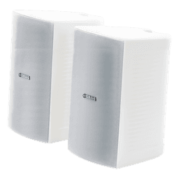 Altavoz de Montaje en Pared / 2 Vías / Woofer 6.5 in (16.5 cm) / Tweeter 1 in (2.54 cm) / IPX3 / 70/100V / 8 Ohms / Color Blanco / Par