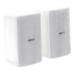 Altavoz de Montaje en Pared / 2 Vías / Woofer 6.5 in (16.5 cm) / Tweeter 1 in (2.54 cm) / IPX3 / 70/100V / 8 Ohms / Color Blanco / Par