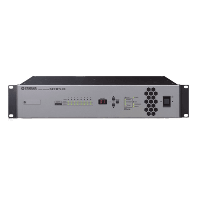 Procesador Matricial de Audio | DSP | 34 Entradas (entre digital y análogas)  x 16 Salidas | Ideal para Instalaciones Comerciales |  Interfaz Dante
