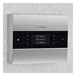 Controlador de pared digital / Pantalla matriz de puntos / 36 parámetros asignables / PoE / 149x125x18 mm (5.9x4.9x0.7 in)