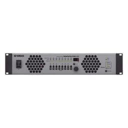 Amplificador de Audio Multicanal con Conexión Análoga / DANTE | 8 Canales, 280W | 8 OHMS | 70/100V