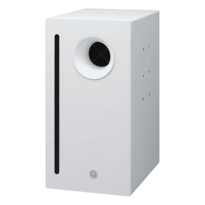 Subwoofer de Superficie | 10" | Baja Impedancia | Bass Reflex | 8 ohms | 100w por canal | Color Blanco