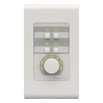 Panel de Control Digital | 1 Volumen | 4 Switches Configurables | Compatible con Procesadores Serie MA, PA, y MTX
