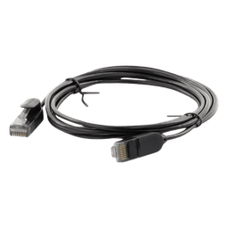 Cable Ethernet Cat6A UTP / 10 Gbps / 500 MHz / 2 m (6.56 ft) / Ultra Delgado 2.8 mm