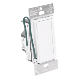 Atenuador Auxiliar de Pared / Control 3 Vías o Más / Hasta 4 Auxiliares por Circuito / 120 V~ 50/60 Hz / 8.3 A Máximo