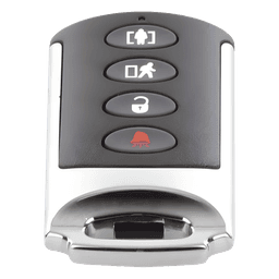 Llavero Remoto Inalámbrico 4 Botones / Uso Rudo / Armado Total/Parcial/Desarmado/Pánico / 433.92 MHz / Batería 5 Años / Compatible DSC Power Series