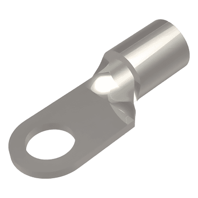Zapata Terminal de Ojillo para Tornillo  5/16" (8 mm)  y Calibre 8 AWG.