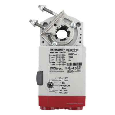 Actuador de Acoplamiento Directo / 34 N·m (300 lb-in) / Control Modulante 24 VAC / 0-10 VDC / 2-10 VDC / 4-20 mA / 95 s / 60,000 Ciclos / IP54