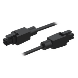 Cable de Alimentación / 4-Pines a 4-Pines / Paso 3 mm / 30 VDC / 2 A / 1000 mm (3.3 ft) / UL 94 V-2