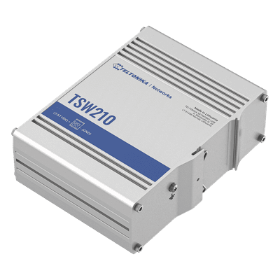 Switch Industrial No-Administrable 8 puertos Gigabit, 2 SFP 1G