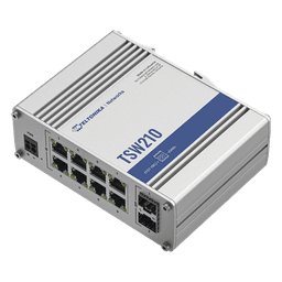 Switch Industrial No-Administrable 8 puertos Gigabit, 2 SFP 1G