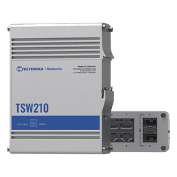 Switch Industrial No-Administrable 8 puertos Gigabit, 2 SFP 1G