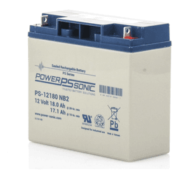 Batería de Respaldo AGM/VRLA / 12V / 18AH / Terminales NB2 / Vida Útil 5 Años / Libre de Mantenimiento