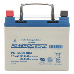 Batería de Respaldo AGM/VRLA / 12V / 33 Ah / Terminales NB3 / 5 Años Vida Útil / Sellada Libre de Mantenimiento