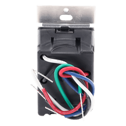 Interruptor Inteligente de Pared / On/Off No Regulable / 120 V / 5 A LED / 600 W Incandescente / 3 A Ventiladores / Control Pico y Smart Hub / Negro