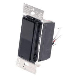 Interruptor Inteligente de Pared / On/Off No Regulable / 120 V / 5 A LED / 600 W Incandescente / 3 A Ventiladores / Control Pico y Smart Hub / Negro