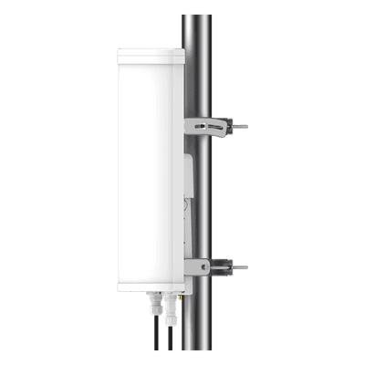 Antena sectorial  de 90 grados, 18 dBi, 5.9-7.1 GHz, MU-MIMO 4x4, incluye kit de montaje para EPMP4600