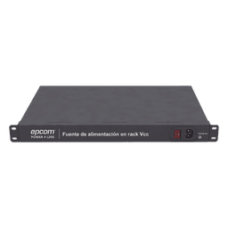 Fuente de Alimentación Rack 19" / 16 Puertos / 12 VDC / 600W / 20A Total / 2.5A por Puerto / Voltaje Regulable con Display