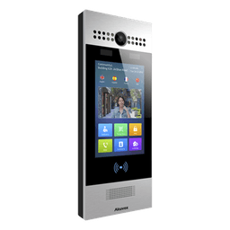 Videoportero IP / Pantalla Táctil 7" / Reconocimiento Facial / Dual Cámara 2MP / IP65 / IK06 / PoE / SIP / ONVIF / Android / QR y PIN / RFID 125kHz/13.56MHz / Bluetooth