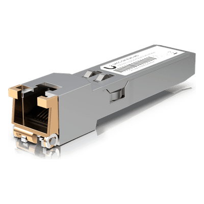 UFiber Tranceptor convertidor de SFP+ a RJ45, velocidades 10/5/2.5/1G
