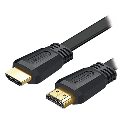 Cable HDMI 2.0 Plano de 5 Metros (16.40 Pies) / 4K@60Hz / HDR / 3D / HEC (Canal Ethernet HDMI) / ARC (Canal de Retorno de Audio) / Color Profundo de 48 Bits / Audio de 32 Canales / HDCP / Audio Dolby True HD 7.1 / 18 Gbps / EstaÑado y Triple Blindaje / A