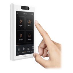 Control de iluminación touch desde su pantalla en pared