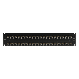 Patch Panel / UTP Cat6 / 48 Puertos / Plano 2U / Rack 19' / Terminación 4 Pares