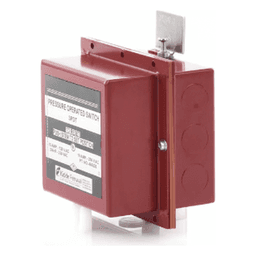 Switch operado por presión, 3PDT (triple polo, doble tiro), para sistemas de extinción contra incendios con agente limpio y CO2, conexión a tubería de 1/2 pulgada NPT