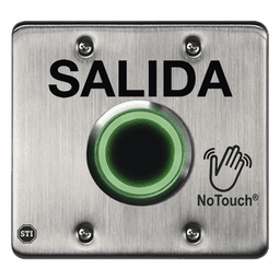 Interruptor IR NoTouch® de Acero Inoxidable, Salida Doble, SALIDA 