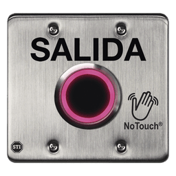 Interruptor IR NoTouch® de Acero Inoxidable, Salida Doble, SALIDA 
