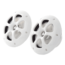 Par de Altavoces Marinos / 6.5" / 100 W Máx / 4 Ohm / IPX5 Equivalente / 60 Hz - 20 kHz