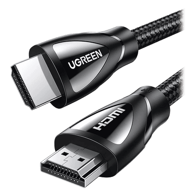 Cable HDMI 2.1 de Nylon Trenzado / 5 Metros (16.40 Pies) / 8K@60Hz/4K@120Hz / 48 Gbps / eARC / HDR10+ / VRR / ALLM / Dolby Atmos/Vision