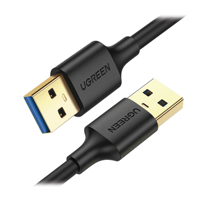 Cable USB-A 3.0 / Macho a Macho / 5 Gbps / 1 Metro (3.3 ft) / Núcleo Cobre Estañado / Blindaje Múltiple / Plug & Play