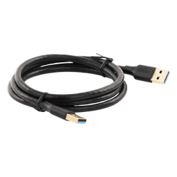 Cable USB-A 3.0 / Macho a Macho / 5 Gbps / 1 Metro (3.3 ft) / Núcleo Cobre Estañado / Blindaje Múltiple / Plug & Play