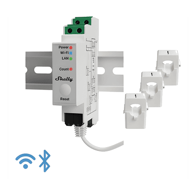 Medidor Trifásico de Corriente Alterna / WIFI / industrial y residencial / Nube P2P