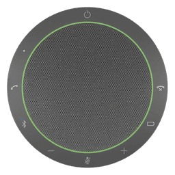 Altavoz de Conferencia / 4 Micrófonos MEMS con Formación de Haces / Alcance 2.3 m (7.5 ft) / Bluetooth 4.2 30 m (98.4 ft) / USB-C y USB-A / Batería 12 Horas