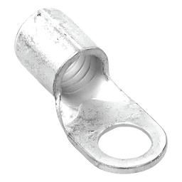 Terminal de Anillo / 6 AWG / Tornillo 1/4" / Cobre Electrolítico / Sin Aislamiento / 25 mm (82.0 ft) Longitud