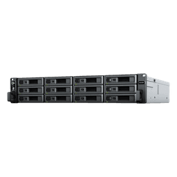 Servidor de Almacenamiento RackStation RS2423RP+ | 12 Bahías | 2U | Hasta 432 TB | Conectividad 10GbE | RAID Soportado | Fuentes de Alimentación Duales | Intercambio en Caliente | Compatibilidad con VMware y Hyper-V.