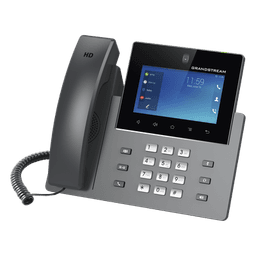Videoteléfono IP GXV3450 para Android / Pantalla Táctil Capacitiva de 5 Pulgadas 1280 x 720 / Cámara CMOS de 2 Megapíxeles / Wi-Fi 5 y Bluetooth 5.0 / 16 Líneas SIP / PoE/PoE+ / Android 11 / Videoconferencia HD 720p