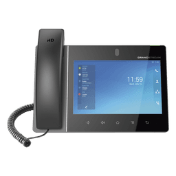Teléfono IP Android 11, 16 líneas SIP con 16 cuentas, pantalla táctil  8", puertos Gigabit, Wi-Fi, Bluetooth, PoE, codec Opus, IPV4/IPV6 con gestión en la nube GDMS