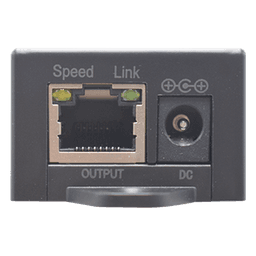 Convertidor PoE / Entrada PoE 802.3 af/at / Salida PoE 24V pasivo / Conexión plug and play / Alcance de hasta 100 metros Solo en PoE estandarizado / Aplicaciones Enlaces Inalámbricos