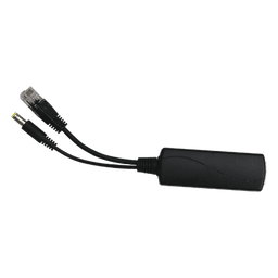 Splitter PoE WI-TEK / Entrada 802.3af/at hasta 30W / Salida 12 Vcc 2A (24W) / Para cámaras IP sin PoE