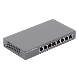 Switch PoE+ Gigabit No Administrable / 8 Puertos 10/100/1000 Mbps / 4 Puertos PoE+ 60W / 16 Gbps / 8K MAC