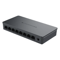 Switch No Administrable / 8 Puertos Gigabit / 16 Gbps / 8K MAC / Jumbo Frame 9KB