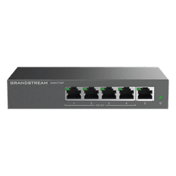 Switch PoE+ Gigabit No Administrable / 5 puertos 10/100/1000 Mbps / 4 puertos PoE+ / hasta 60W