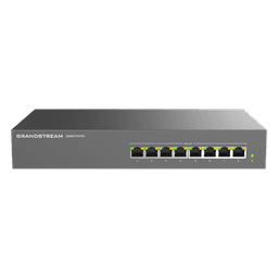 Switch PoE+ Gigabit No Administrable / 8 puertos 10/100/1000 Mbps / 8 puertos PoE+ / 145W / 16 Gbps / 9KB Jumbo Frame