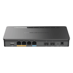 Router VPN Gigabit / Balanceo Multi-WAN / 30,000 sesiones NAT / 4 puertos RJ45 + 2 SFP / PoE af/at / 2.2 Gbps / 150 APs gestionados