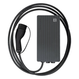 Estación de Carga Vehículos Eléctricos / 7.4kW / 32A Bifásica / IP55/IK10 / Wi-Fi + Ethernet / RFID-NFC / OCPP 1.6 / Cable 5m (16.4 ft) / Tipo 1 SAE J1772