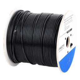 Bobina de Cable UTP / Cat5e / 305 m (1000 ft) / CCA 24 AWG / Doble Forro Intemperie / 100 MHz