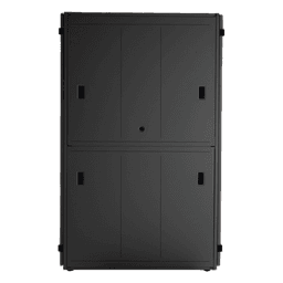 Gabinete FlexFusion™ XGL (Light) para Centros de Datos, 42 UR, 600 mm de Ancho, 1070 mm de Profundidad, Fabricado en Acero, Color Negro